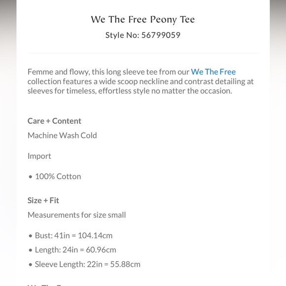 Free People Swing bottom tee! - Picture 2 of 6